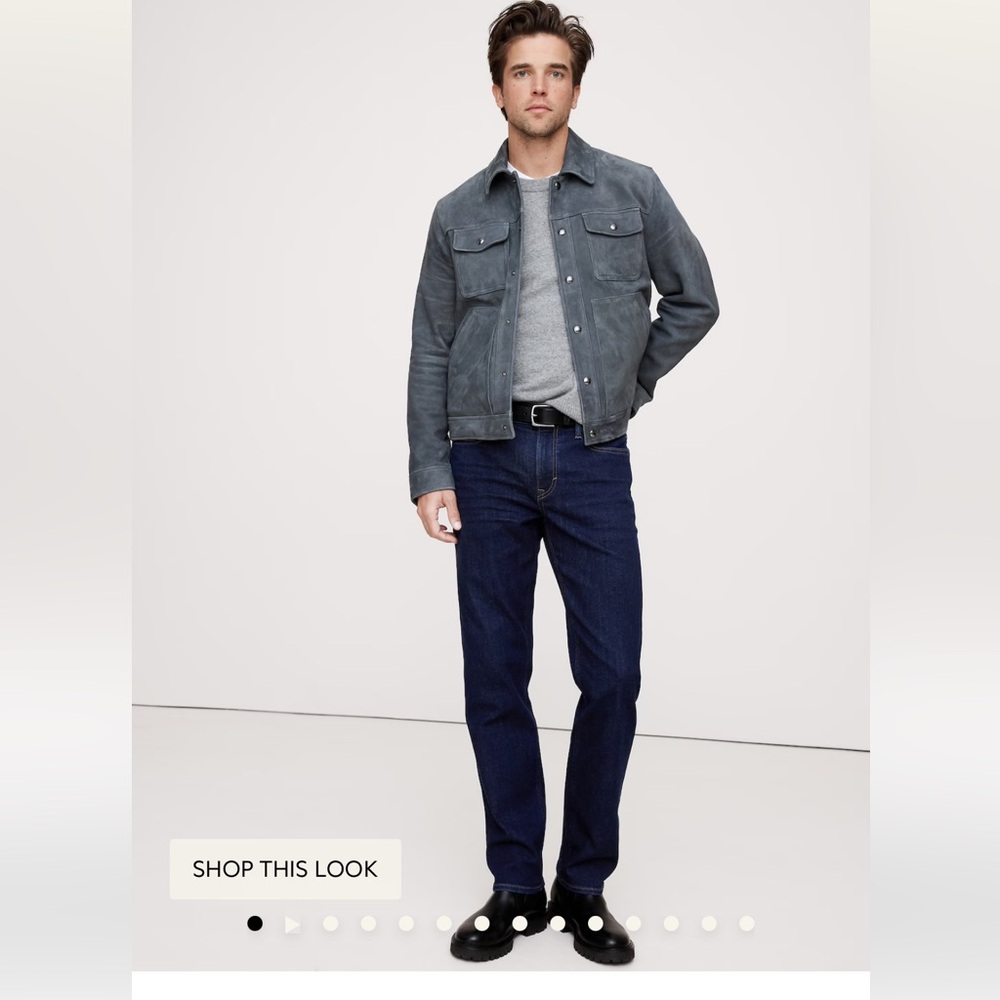 Banana Republic STRAIGHT LUXE TRAVELER JEAN